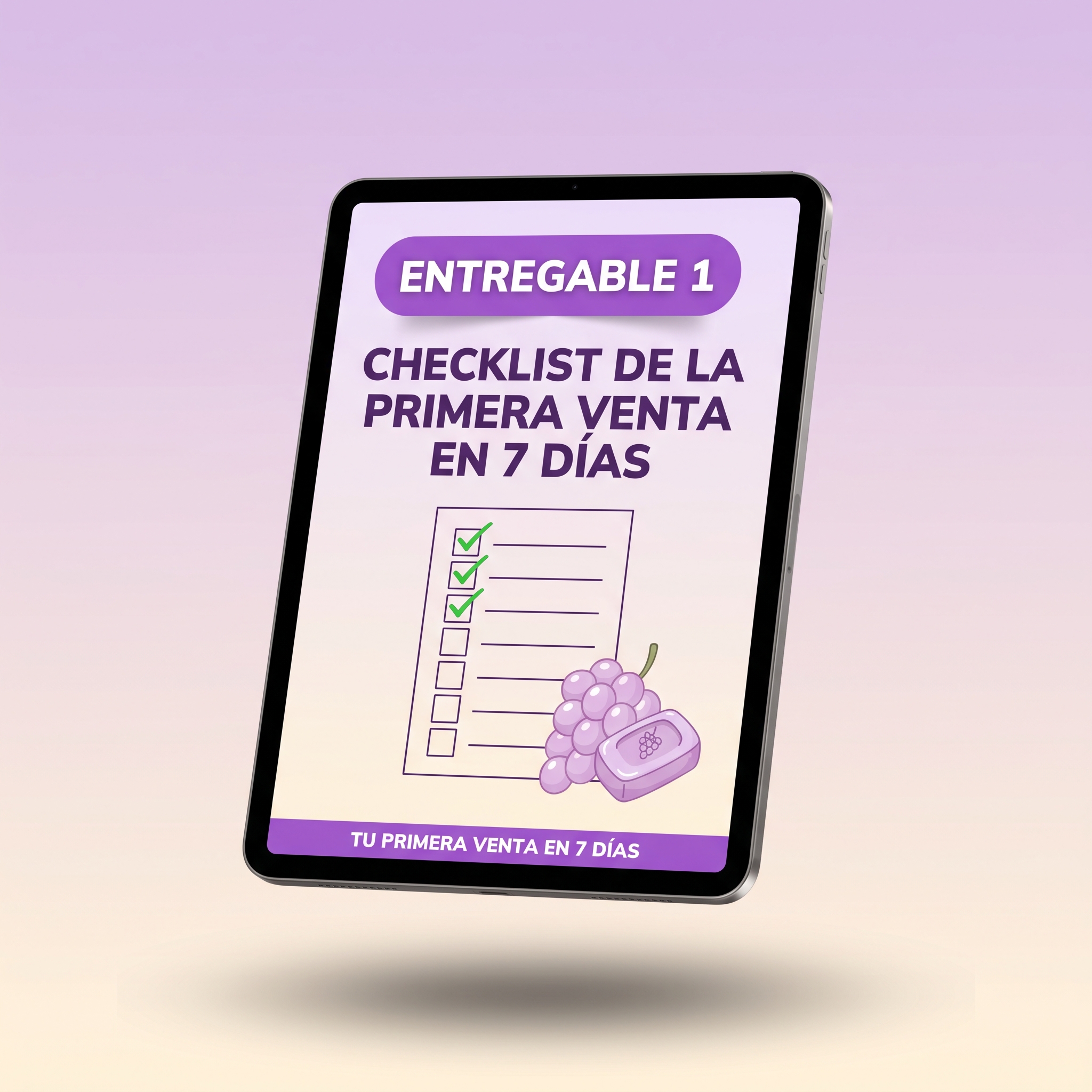 Checklist de la primera venta